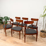 Set of 6 Kipp Stewart for Drexel Dining Chairs