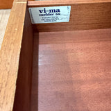 Danish Teak Desk with Sliding Top