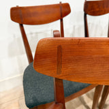 Set of 6 Kipp Stewart for Drexel Dining Chairs