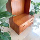 Danish Teak Cabinet w/ Low Drawers
