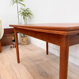 Danish Teak Expandable Dining Table