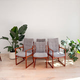 Set of 6 Vamdrup Stolefabrik Dining Chairs