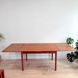 Danish Teak Expandable Dining Table