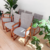 Set of 6 Vamdrup Stolefabrik Dining Chairs