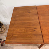 Danish Teak Expandable Dining Table