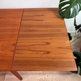 Danish Teak Expandable Dining Table