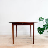 Founders Walnut Round Dining Table w/ 2 Leaves