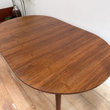Founders Walnut Round Dining Table w/ 2 Leaves
