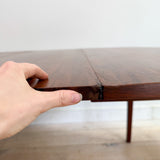 Founders Walnut Round Dining Table w/ 2 Leaves