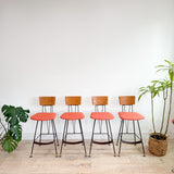 Set of 4 Richard McCarthy Barstools