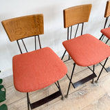 Set of 4 Richard McCarthy Barstools