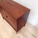 Old Growth Small Teak Cabinet