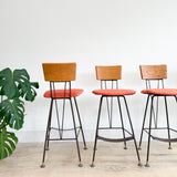 Set of 4 Richard McCarthy Barstools