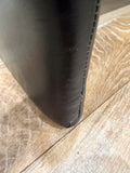 Postmodern Leather Lounge Chair