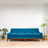 Mid Century Tufted Back Sofa - New Upholstery