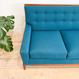 Mid Century Tufted Back Sofa - New Upholstery