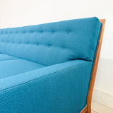 Mid Century Tufted Back Sofa - New Upholstery