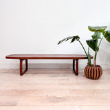 Long Walnut Coffee Table