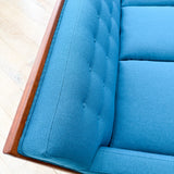 Mid Century Tufted Back Sofa - New Upholstery