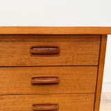 Danish Blonde Teak Desk