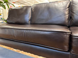 Modern Sofa w/ Chrome Frame