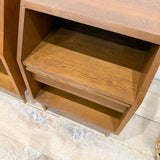 Pair of Mid Century Oak Nightstands