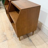 Pair of Mid Century Oak Nightstands