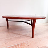 Vintage Copper Top Coffee Table