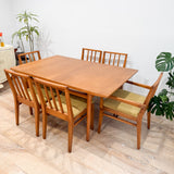 Drexel Dining Set - 2 Leaves - 6 Chairs