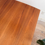 Mid Century Walnut Dining Table - 2 Leaves