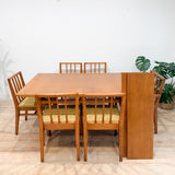 Drexel Dining Set - 2 Leaves - 6 Chairs