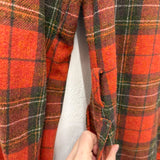 Pendleton Red Plaid Cardi
