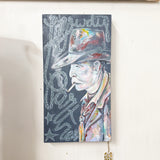 Howdy Partner Cowboy Painting