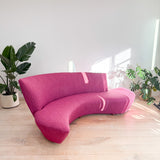 Vladimir Kagan Bilbao Sofa with New Upholstery