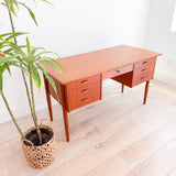 Danish Teak with Finished Back