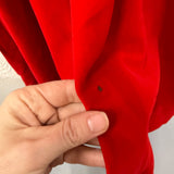 1960s Red Velvet Holiday Dress