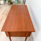 Danish Teak with Finished Back