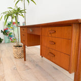 Danish Teak with Finished Back