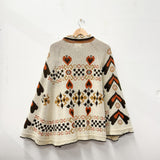 1970s JCPenny Knit Poncho Cape