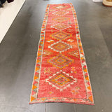 Vintage Runner - 2'11x10'7 Pink/Or