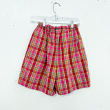 Plaid Shorts S