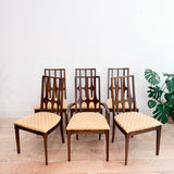 Set of 6 Broyhill Brasilia Dining Chairs