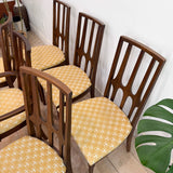 Set of 6 Broyhill Brasilia Dining Chairs
