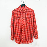 Western-Inspired Handmade Vintage Button-Down Shirt