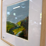 8"x8" Mountainscape Study 1- Framed