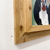 Man w/ Chicken Smoking Pipe