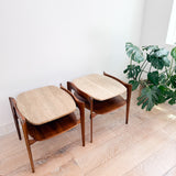 Pair of Rare Gordon's Fine Furniture End Tables