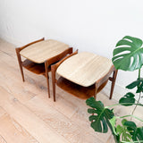 Pair of Rare Gordon's Fine Furniture End Tables