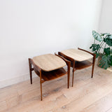 Pair of Rare Gordon's Fine Furniture End Tables