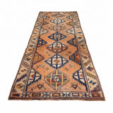 Vintage Turkish Wide Runner - 4’1x11’2